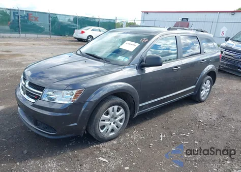 2018 Dodge Journey Se z USA, uszkodzony, nr VIN 3C4PDCAB8JT427306